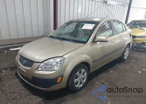 2007 Kia Rio Lx z USA, uszkodzony, nr VIN KNADE123876240224